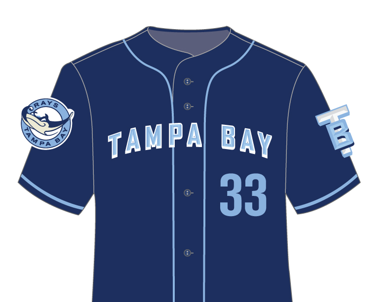 tb rays jersey